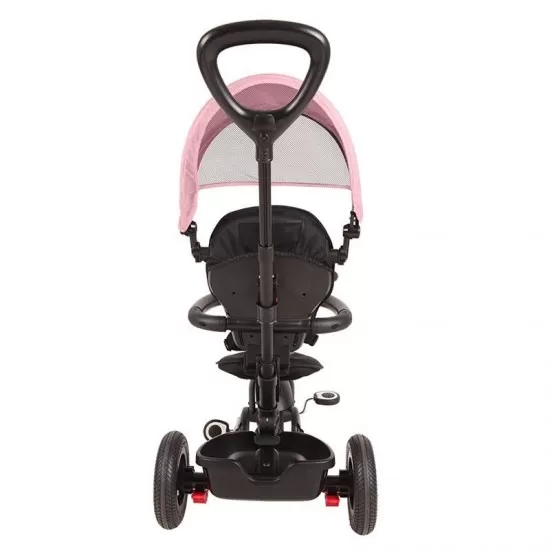 Tricicleta cu roti de cauciuc Qplay Rito Rubber Roz Tricicleta cu roti de cauciuc Qplay Rito Rubber Roz