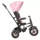 Tricicleta cu roti de cauciuc Qplay Rito Rubber Roz Tricicleta cu roti de cauciuc Qplay Rito Rubber Roz