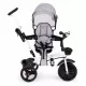 Tricicleta cu sezut reversibil Ecotoys JM-322 - Gri