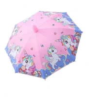 Umbrela pentru copii, design unicorn, 85 cm, 4-12 ani