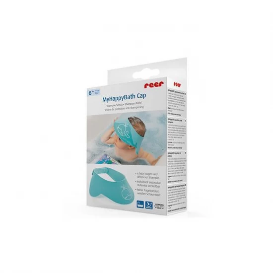 Accesoriu pentru baie copii, protectie reglabila pentru spalarea parului, Reer, 6+ luni