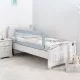 Bariera protectie anticadere pat copii, lungime 150 cm, albastru-gri, Reer Sleep'n Keep XL Bariera protectie anticadere pat copii, lungime 150 cm, albastru-gri, Reer Sleep'n Keep XL