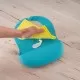 Bavetica din silicon moale cu buzunar colector pentru bebelusi, reglabila, albastra, Reer Eat`n Tidy Bavetica din silicon moale cu buzunar colector pentru bebelusi, reglabila, albastra, Reer Eat`n Tidy