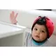 Casca protectie bebelusi cu spuma flexibila ultrausoara si reglabila, 7-24 luni, rosie, SafeHead Baby Ladybird