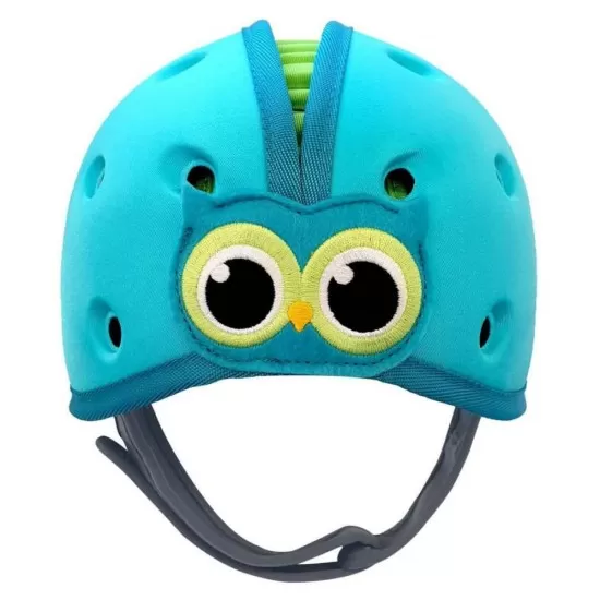 Casca protectie bebelusi cu spuma flexibila, ultrausoara, reglabila, 7-24 luni, albastra, SafeHead Baby Owl Casca protectie bebelusi cu spuma flexibila, ultrausoara, reglabila, 7-24 luni, albastra, SafeHead Baby Owl