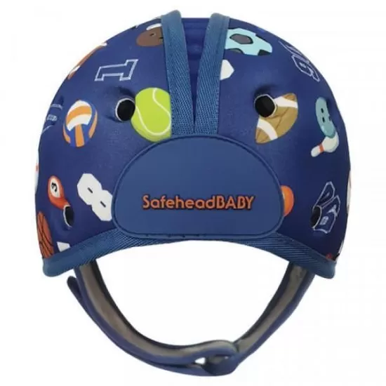 Casca protectie bebelusi cu spuma flexibila ultrausoara si reglabila, 7-24 luni, albastra, SafeHead Baby Sporty Casca protectie bebelusi cu spuma flexibila ultrausoara si reglabila, 7-24 luni, albastra, SafeHead Baby Sporty