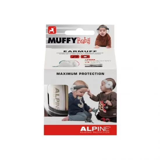 Casti antifonice pentru bebelusi Alpine Muffy Baby Black ALP25613 Casti antifonice pentru bebelusi Alpine Muffy Baby Black ALP25613