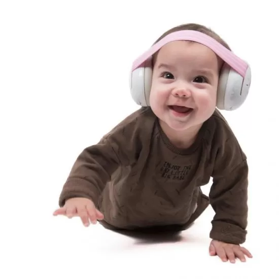 Casti antifonice pentru bebelusi Alpine Muffy Baby Pink ALP24951 Casti antifonice pentru bebelusi Alpine Muffy Baby Pink ALP24951