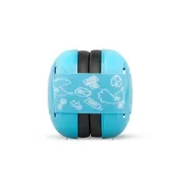 Casti antifonice pentru bebelusi, ofera protectie auditiva de la 0+ luni, 2 bentite reglabile, SNR 25, albastru, Schallwerk Mini+ Baby Blue