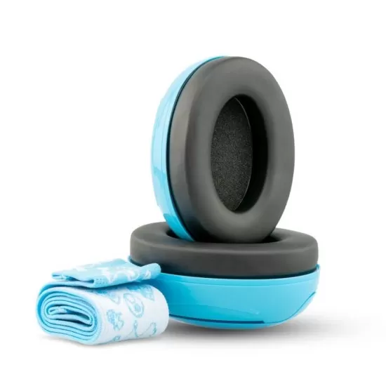 Casti antifonice pentru bebelusi, ofera protectie auditiva de la 0+ luni, 2 bentite reglabile, SNR 25, albastru, Schallwerk Mini+ Baby Blue Casti antifonice pentru bebelusi, ofera protectie auditiva de la 0+ luni, 2 bentite reglabile, SNR 25, albastru, Schallwerk Mini+ Baby Blue