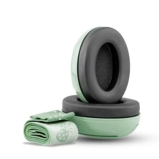 Casti antifonice pentru bebelusi, 0+ luni, SNR 25, Sschallwerk Mini+ Baby Green Casti antifonice pentru bebelusi, 0+ luni, SNR 25, Sschallwerk Mini+ Baby Green