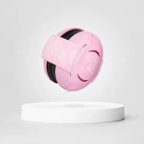 Casti antifonice pentru bebelusi, ofera protectie auditiva de la 0+ luni, 2 bentite reglabile, SNR 25, roz, Schallwerk Mini+ Baby Pink Casti antifonice pentru bebelusi, ofera protectie auditiva de la 0+ luni, 2 bentite reglabile, SNR 25, roz, Schallwerk Mini+ Baby Pink