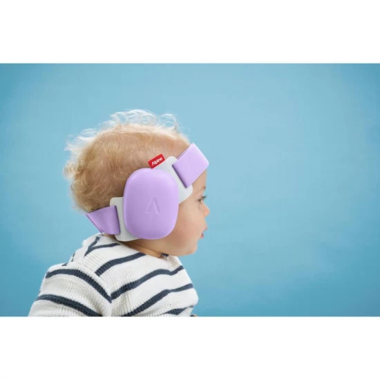 Casti antifonice pentru bebelusi si copii pana la 4 ani, protectie auditiva, SNR 24, mov, ALPINE Muffy Baby Dawn Purple Casti antifonice pentru bebelusi si copii pana la 4 ani, protectie auditiva, SNR 24, mov, ALPINE Muffy Baby Dawn Purple