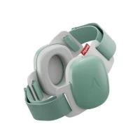 Casti antifonice pentru bebelusi si copii pana la 4 ani, protectie auditiva, SNR 24, verde, ALPINE Muffy Baby Sage Green