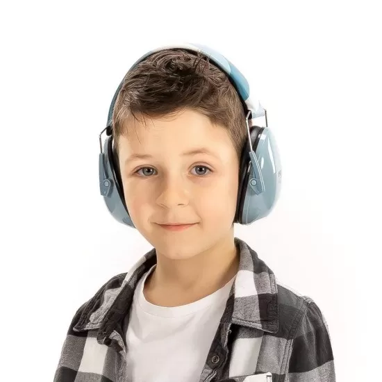 Casti antifonice pentru copii, protectie auditiva, SNR 27, 5+ ani, Reer SilentGuard Kids albastru Casti antifonice pentru copii, protectie auditiva, SNR 27, 5+ ani, Reer SilentGuard Kids albastru
