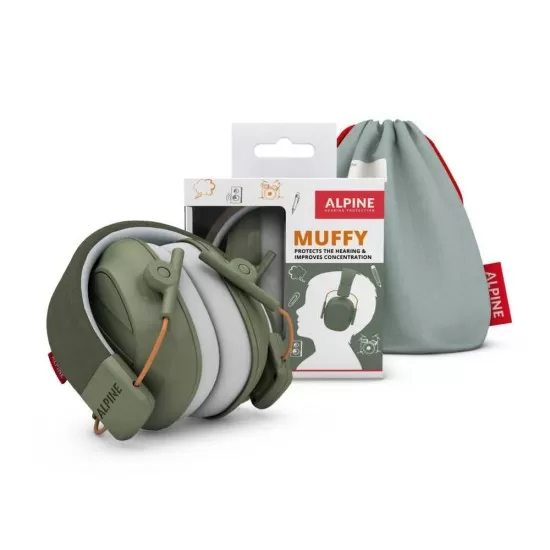 Casti antifonice pliabile pentru copii 5-16 ani, protectie auditiva, SNR 25, Alpine Muffy Kids Green Casti antifonice pliabile pentru copii 5-16 ani, protectie auditiva, SNR 25, Alpine Muffy Kids Green