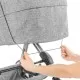 Copertina pentru protectie solara UV 50+, parasolar pentru carucior de copii, model universal, negru, Reer ShineSafe Black Copertina pentru protectie solara UV 50+, parasolar pentru carucior de copii, model universal, negru, Reer ShineSafe Black