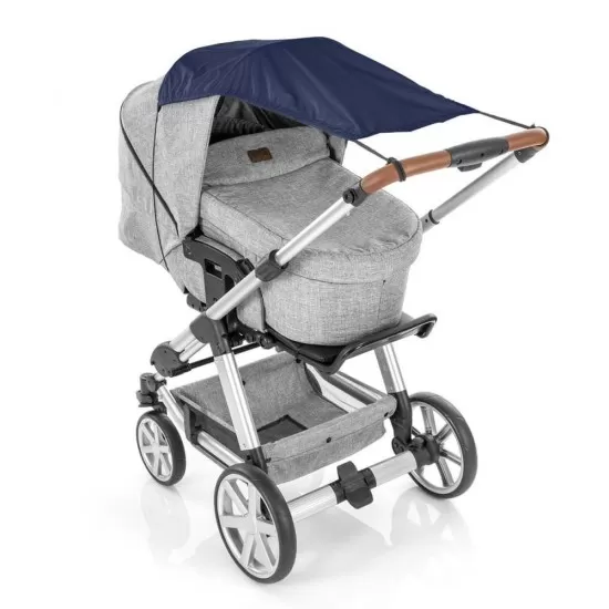 Copertina pentru protectie solara UV 50+, parasolar pentru carucior de copii, model universal, bleumarin, Reer ShineSafe Bleu Copertina pentru protectie solara UV 50+, parasolar pentru carucior de copii, model universal, bleumarin, Reer ShineSafe Bleu