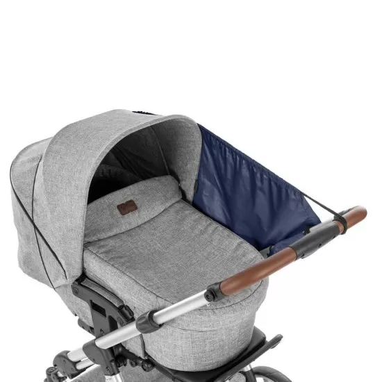 Copertina pentru protectie solara UV 50+, parasolar pentru carucior de copii, model universal, bleumarin, Reer ShineSafe Bleu Copertina pentru protectie solara UV 50+, parasolar pentru carucior de copii, model universal, bleumarin, Reer ShineSafe Bleu
