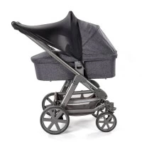Copertina protectie solara carucior copii, UV 50+, parasolar universal reglabil, protectie vant si ploaie, material elastic, Reer ShineSafe