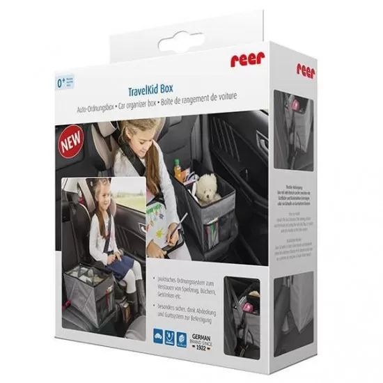 Cutie organizatoare pliabila pentru auto Reer TravelKid Box 86081 Cutie organizatoare pliabila pentru auto Reer TravelKid Box 86081
