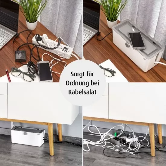 Cutie protectie cabluri, stechere si prelungitoare Reer CableGuard Cutie protectie cabluri, stechere si prelungitoare Reer CableGuard