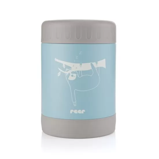 Cutie termica pentru mancare, otel inoxidabil vidat, 300 ml, albastra, Reer ColourDesign Cutie termica pentru mancare, otel inoxidabil vidat, 300 ml, albastra, Reer ColourDesign