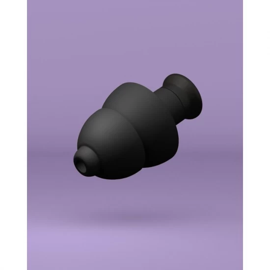 Dopuri de urechi cu filtru muzical pentru festivaluri si concerte, 3 dimensiuni incluse (S/M/L), protectie zgomote SNR 19dB, reutilizabile, negre, ALPINE PartyPlug 2025 ALP20054