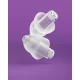 Dopuri de urechi cu filtru muzical profesional pentru festivaluri si concerte, 3 dimensiuni incluse (S/M/L), protectie zgomote SNR 21dB, reutilizabile, transparente, ALPINE PartyPlug PRO 2025 ALP20057