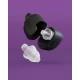 Dopuri de urechi cu filtru muzical profesional pentru festivaluri si concerte, 3 dimensiuni incluse (S/M/L), protectie zgomote SNR 21dB, reutilizabile, transparente, ALPINE PartyPlug PRO 2025 ALP20057