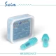 Dopuri protectie urechi copii, speciale pentru inot, hipoalergenice, reutilizabile, 12 luni+