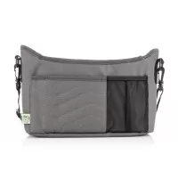 Geanta multifunctionala 2 in 1 cu aleza pentru schimbat scutecul bebelusului, din plastic reciclat, Reer Growing Organiser Bag