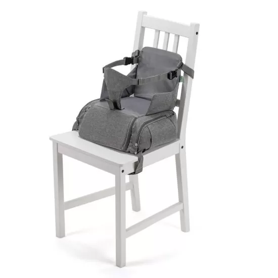 Inaltator de scaun pentru bebelusi 6-36 luni, transportabil, din plastic reciclat, Reer Growing Booster Seat 85041 Inaltator de scaun pentru bebelusi 6-36 luni, transportabil, din plastic reciclat, Reer Growing Booster Seat 85041