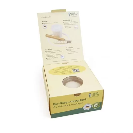 Kit mulaj organic pentru amprenta mana sau picior bebelusi Grunspecht 678-00 Kit mulaj organic pentru amprenta mana sau picior bebelusi Grunspecht 678-00