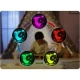 Lampa de veghe pentru copii, 3 niveluri luminozitate, 7 culori lumini, LED, ColorLumy Moon Reer