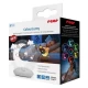 Lampa de veghe pentru copii, 3 niveluri luminozitate, 7 culori lumini, LED, ColorLumy Moon Reer