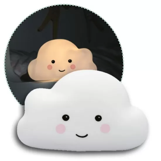 Lampa de veghe cu LED, cu oprire cronometrata, forma nor alb Lumilu Sweet Dreams Cloud Reer Lampa de veghe cu LED, cu oprire cronometrata, forma nor alb Lumilu Sweet Dreams Cloud Reer
