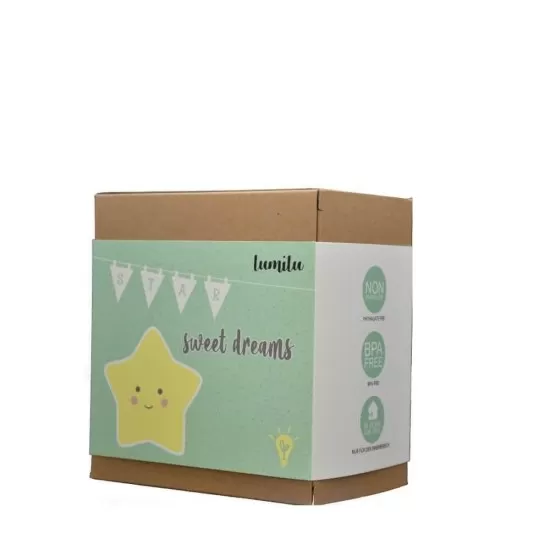 Lampa de veghe cu LED, cu oprire cronometrata, forma stea galbena Lumilu Sweet Dreams Star Reer Lampa de veghe cu LED, cu oprire cronometrata, forma stea galbena Lumilu Sweet Dreams Star Reer