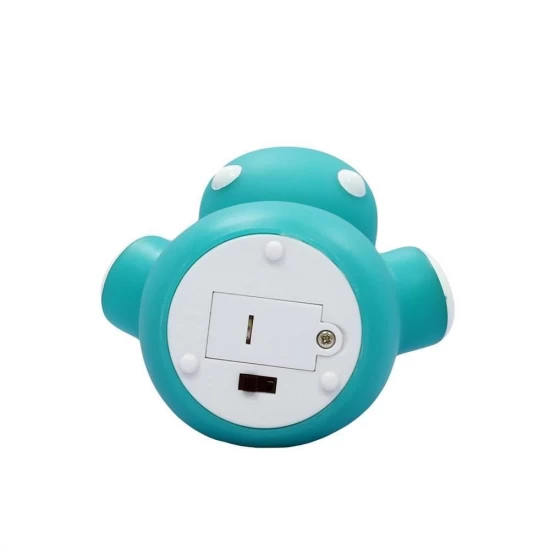 Lampa de veghe cu LED, forma hipopotam, albastru, Lumilu Mini Zoo Hippo, Reer