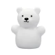 Lampa de veghe cu LED, forma ursulet, alba, Lumilu Mini Zoo Bear, Reer