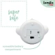 Lampa de veghe cu LED, forma ursulet, alba, Lumilu Mini Zoo Bear, Reer