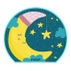 Lampa de veghe cu LED MyBabyLight Moon, 0+ luni, Reer Lampa de veghe cu LED MyBabyLight Moon, 0+ luni, Reer