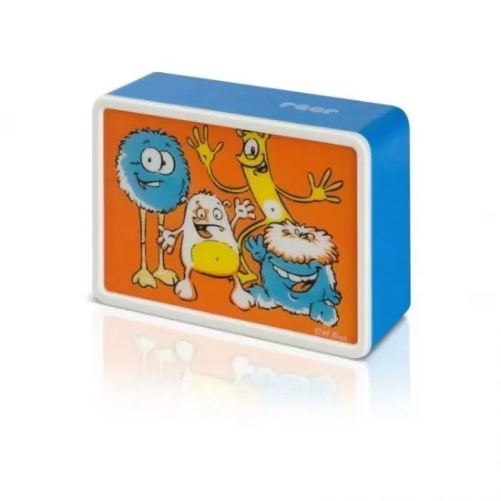 Lampa de veghe cu leduri colorate KidsLight Creative Monstrii REER 5276 Lampa de veghe cu leduri colorate KidsLight Creative Monstrii REER 5276
