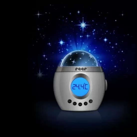 Lampa de veghe cu muzica si proiectie de stele MyMagicStarlight Reer 52050 Lampa de veghe cu muzica si proiectie de stele MyMagicStarlight Reer 52050