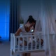 Lampa de veghe inteligenta cu senzor de miscare, comunicare wireless cu smartphone, temporizator, Reer NightGuide SmartLight 52460 Lampa de veghe inteligenta cu senzor de miscare, comunicare wireless cu smartphone, temporizator, Reer NightGuide SmartLight 52460