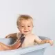 Manusa de baie pentru bebelusi, forma magarus, fara BPA, 0+ luni, Reer BabyCare Wash Pad 