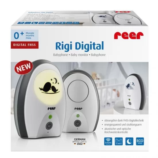 Monitor digital pentru bebelusi Rigi Digital Reer 50070 Monitor digital pentru bebelusi Rigi Digital Reer 50070