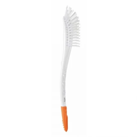 Perie 2 in 1 pentru biberoane si tetine, 0+ luni, nip 37047 Perie 2 in 1 pentru biberoane si tetine, 0+ luni, nip 37047