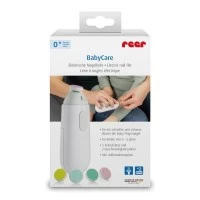 Pila electrica de unghii pentru copii si bebelusi, 5 pile diferite, Reer BabyCare