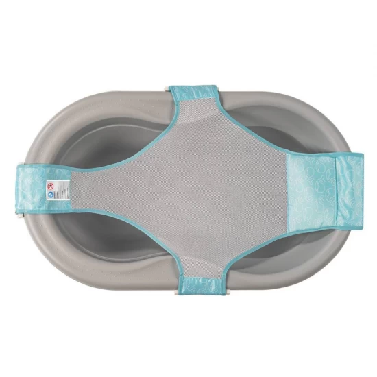 Plasa de baie pentru cadita bebelusului MyHappyBath Sling, reglabila, fara BPA, 0+ luni, Reer 76072
